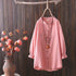 Women'sLiterary Retro Three-quarter Sleeve Shirt